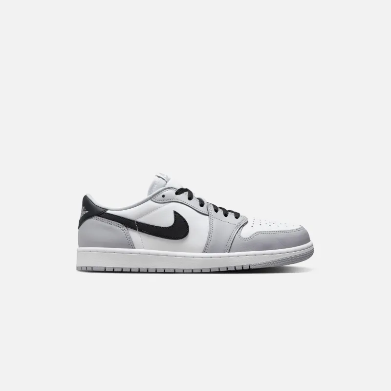 Jordan Air Jordan 1 Low - White / Black / Wolf Grey sold by Kith