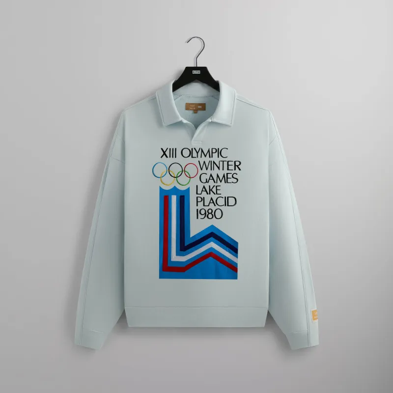 Kith for Olympics Heritage Nelson Collared Pullover - Fade sold by Kith