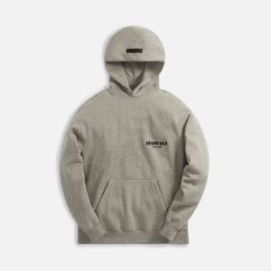 Essentials Hoodie - Dark Oatmeal sold by Kith