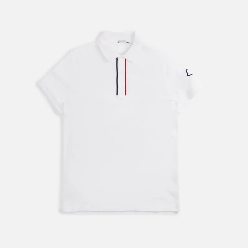 Moncler Polo - White sold by Kith