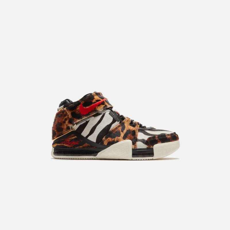Nike Zoom Lebron II - Maple / University Red / Black / Light Bone sold by Kith