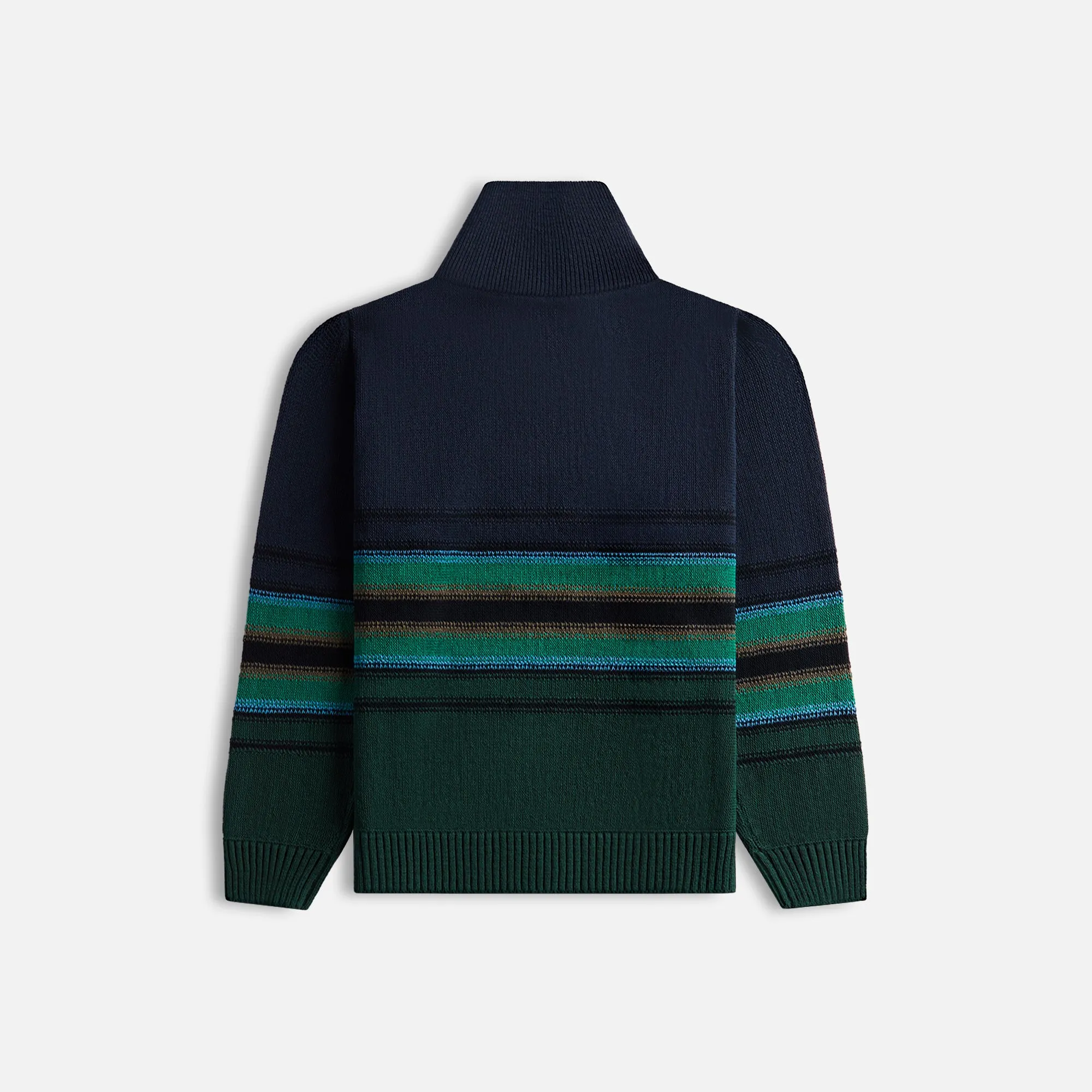 Craig Green Tape Knit Polo - Navy Green / Multi sold by Kith product image thumbnail 2