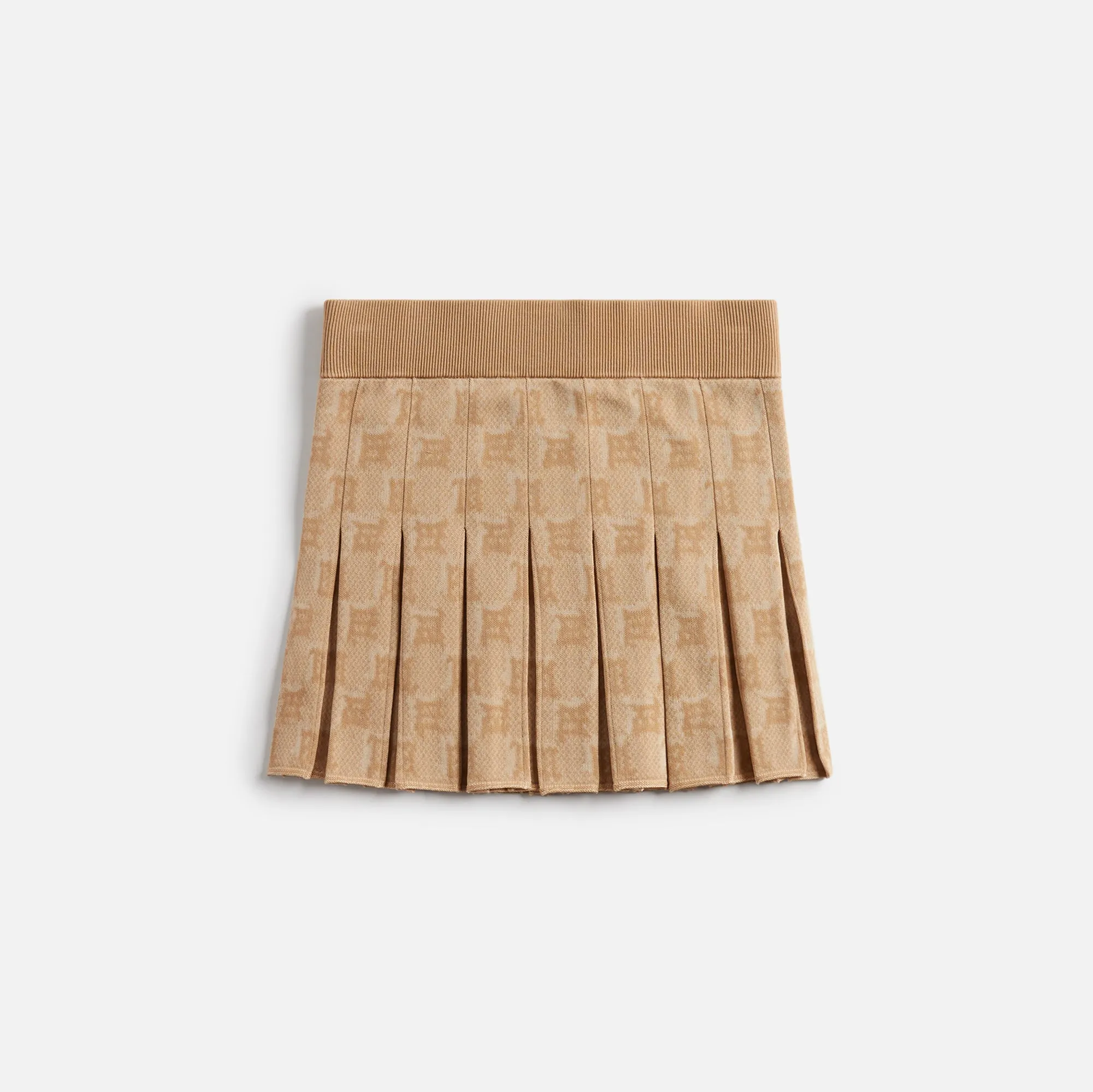 MISBHV Knitted Monogram Skirt - Stone sold by Kith product image thumbnail 2