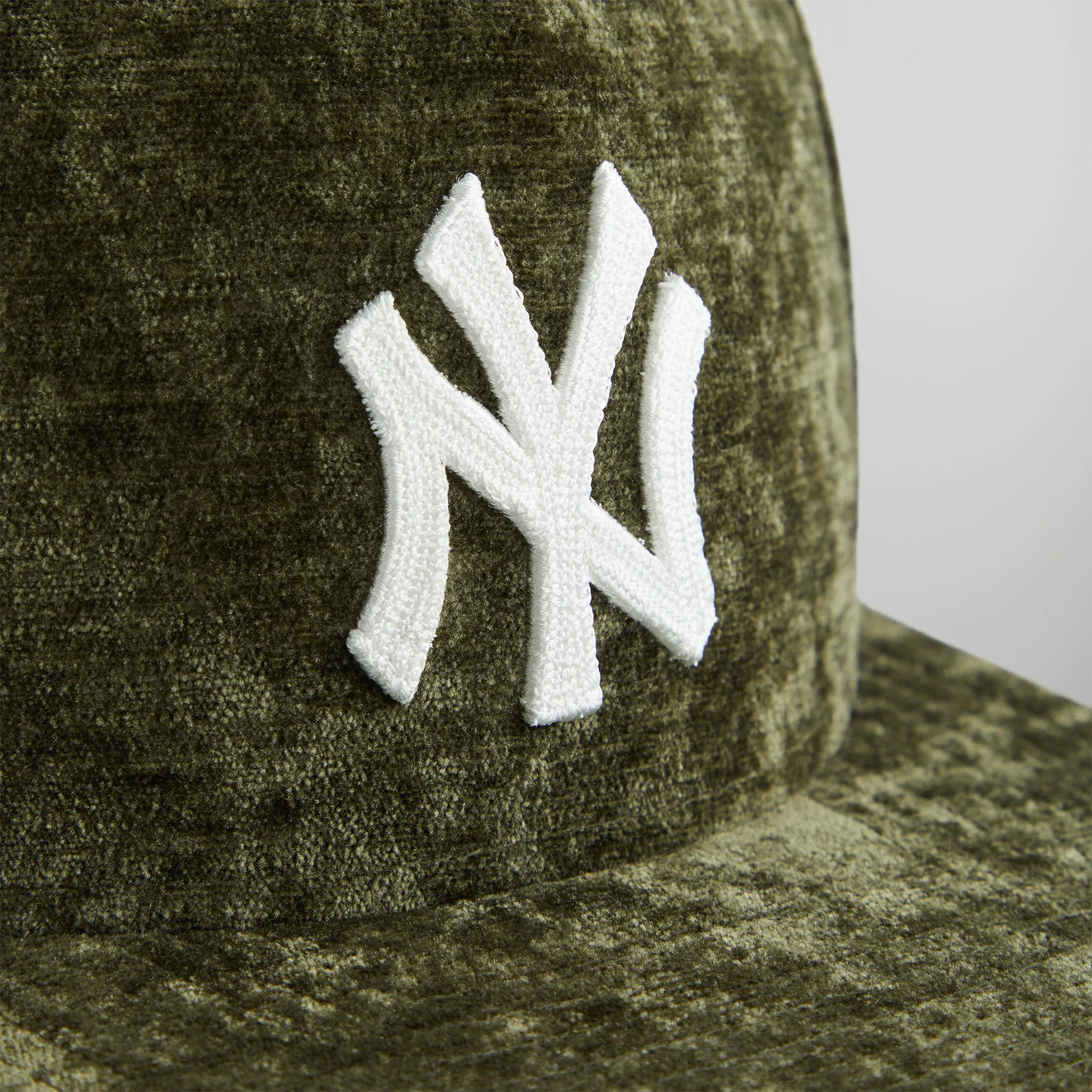 Kith & New Era for the New York Yankees Chenille 9FIFTY A-Frame Snapback - Laurel sold by Kith product image thumbnail 4