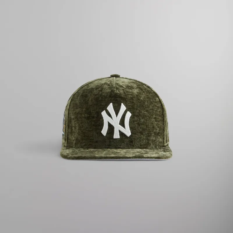 Kith & New Era for the New York Yankees Chenille 9FIFTY A-Frame Snapback - Laurel sold by Kith