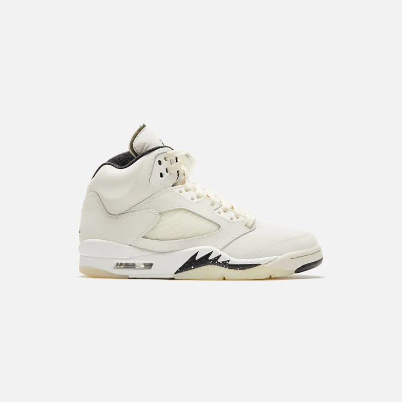 Jordan Air Jordan 5 SE - Sail / Black-Light Orewood Brown / Coconut Milk sold by Kith