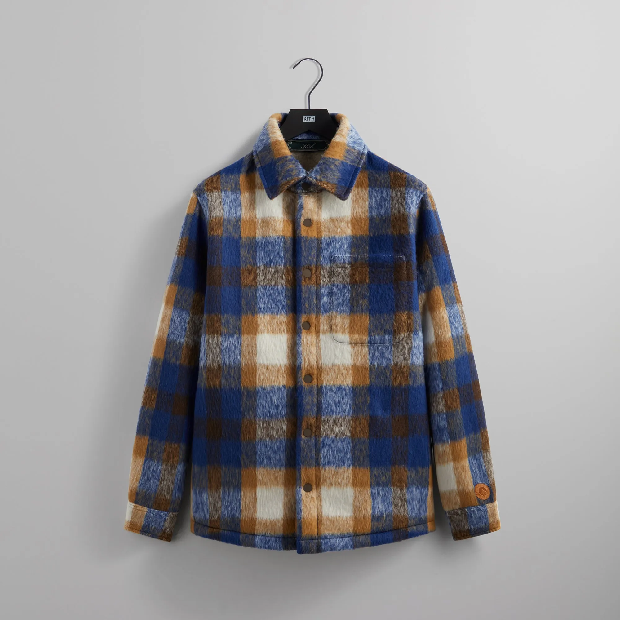 Kith Check Sheridan Shirt Jacket - Equilibrium sold by Kith