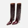 Paris Texas Bettina Boot 55 - Rouge Noir sold by Kith