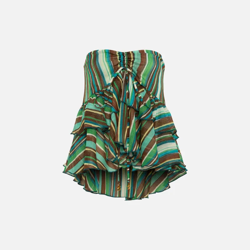 Siedres Zena Strapless Top - Multi sold by Kith