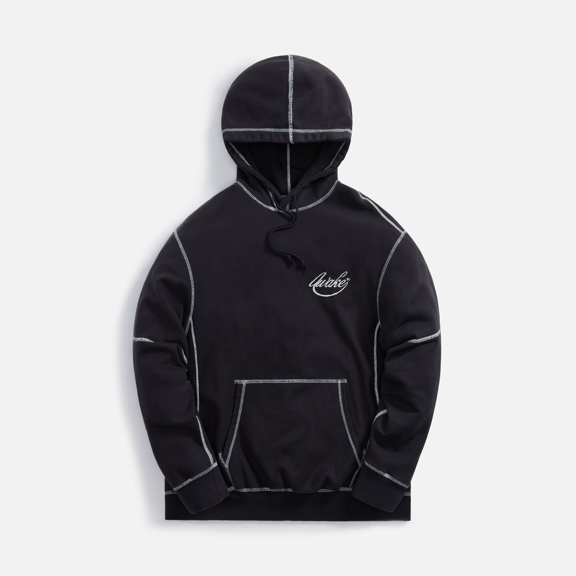 Awake Script Logo Hoodie - Black sold by Kith