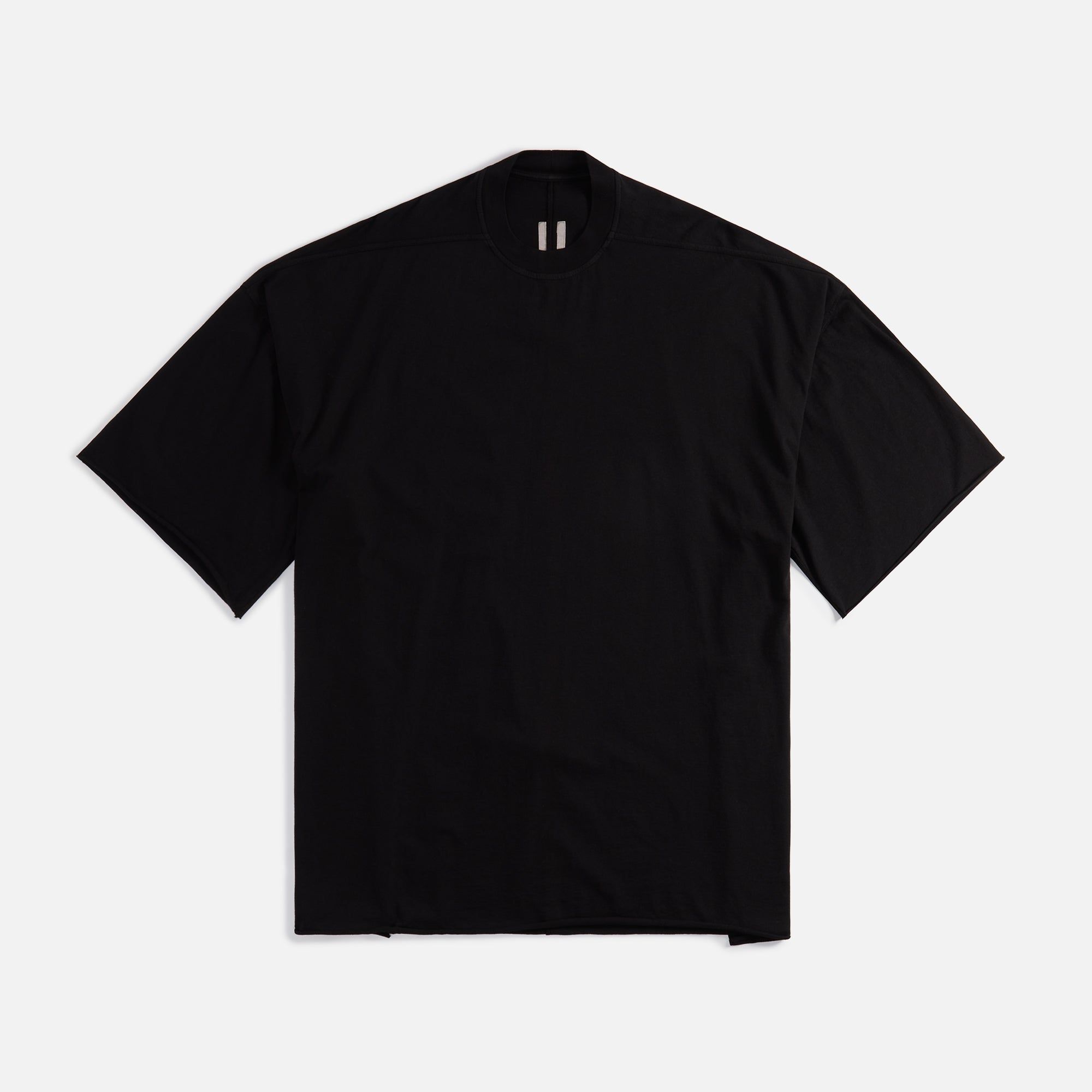 Rick Owens Tommy Tee - Black sold by Kith