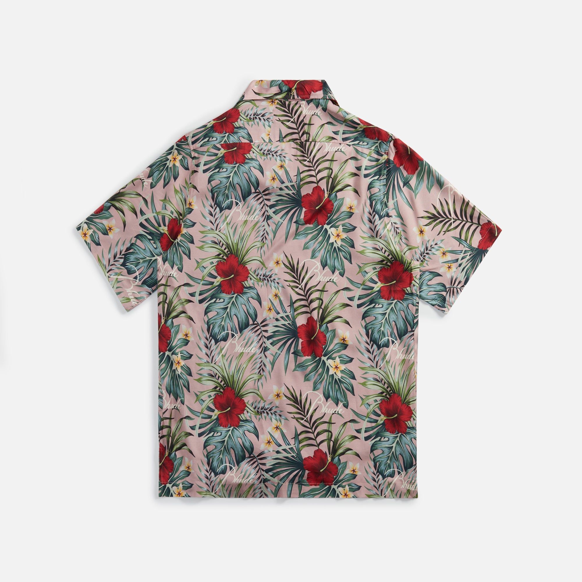 Rhude Hawiian Logo Rayon Shirt - Mauve sold by Kith product image thumbnail 2