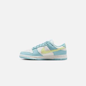 Nike WMNS Dunk Low - Sail / Citron Tint / Ocean sold by Kith