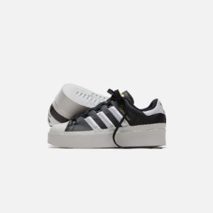 adidas Originals Wmns Superstar Bonega - Core Black / Cloud White / Gold Metallic sold by Kith