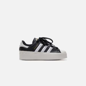 adidas Originals Wmns Superstar Bonega - Core Black / Cloud White / Gold Metallic sold by Kith