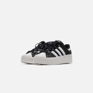adidas Originals Wmns Superstar Bonega - Core Black / Cloud White / Gold Metallic sold by Kith