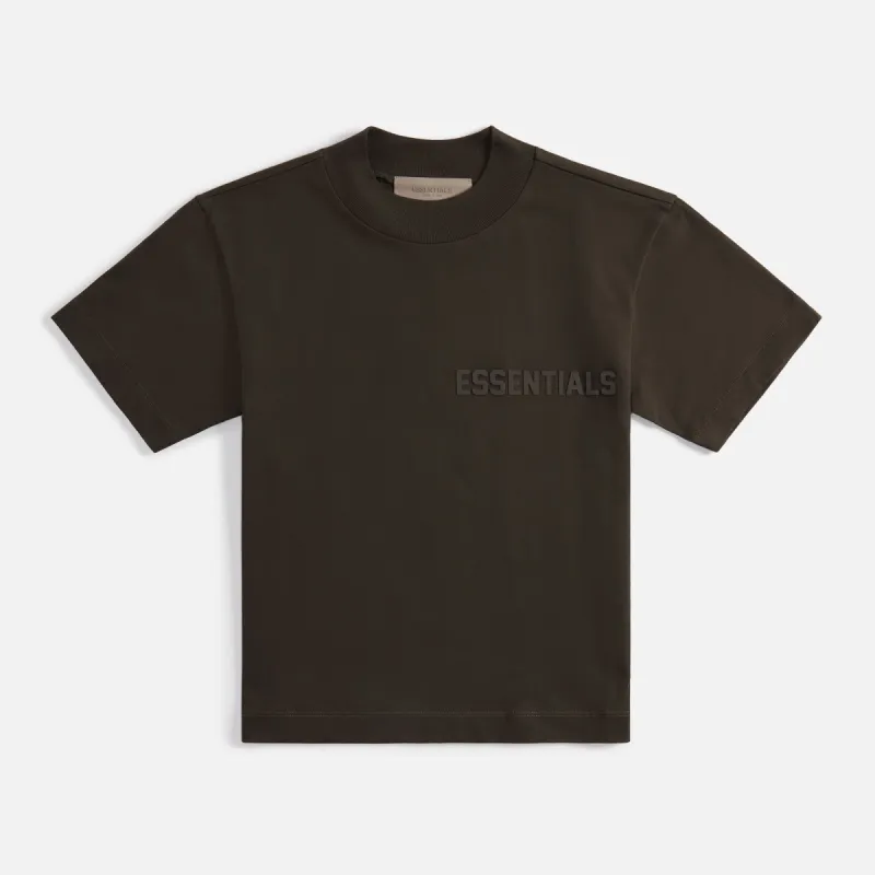 Essentials Women‘s Tee - Off-Black sold by Kith