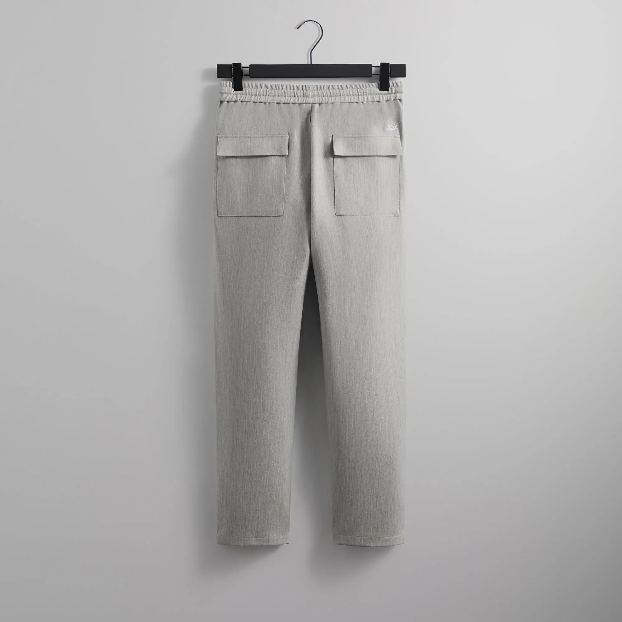 Kith Double Weave Elmhurst Pant - Light Heather Grey sold by Kith product image thumbnail 3