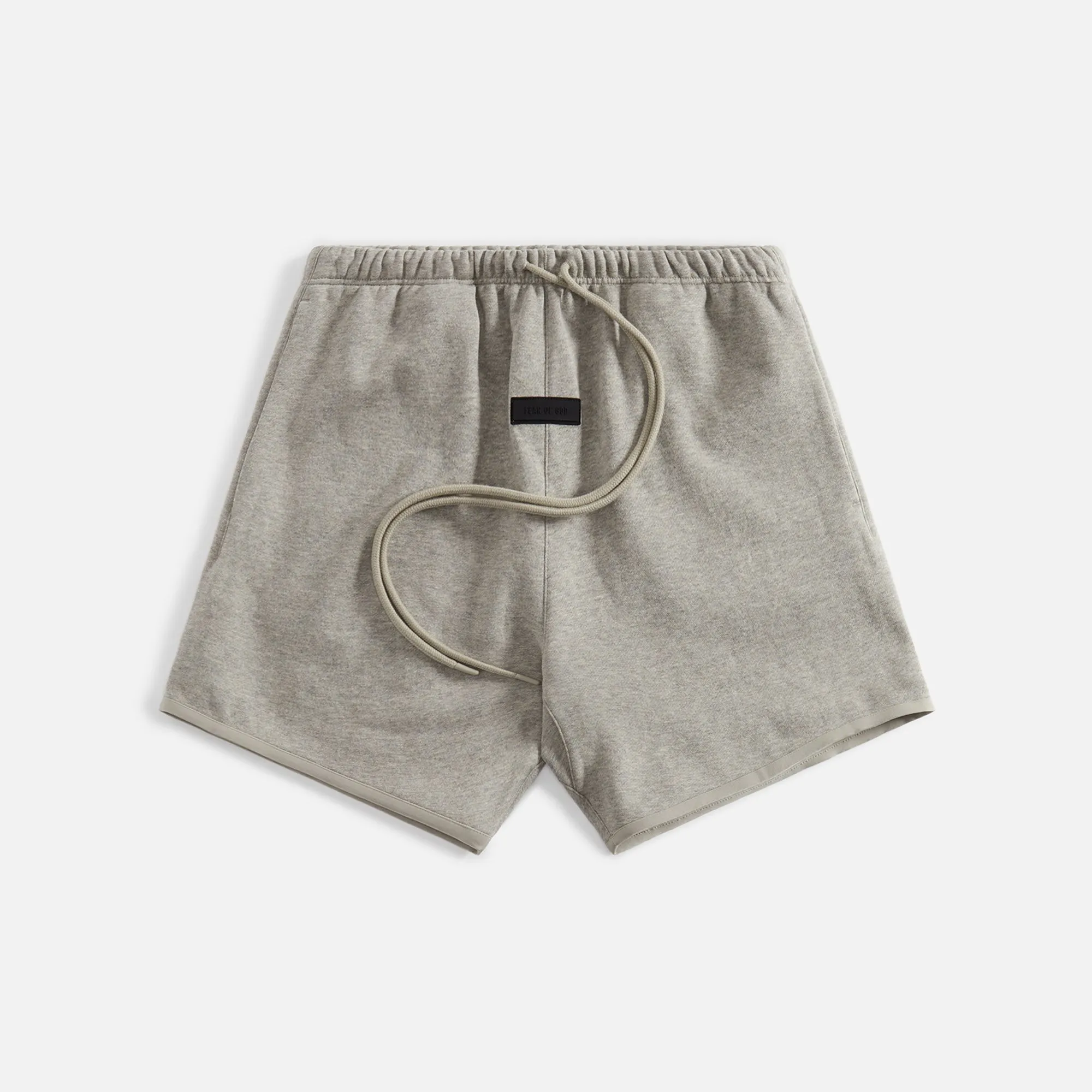 Essentials Sweat Short - Dark Heather Oatmeal sold by Kith