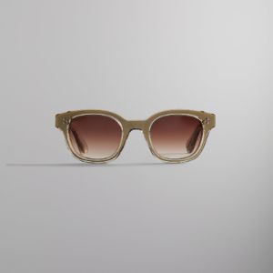 Kith for Garrett Leight CO Gibson Sunglasses - Char sold by Kith