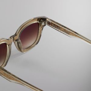 Kith for Garrett Leight CO Gibson Sunglasses - Char sold by Kith