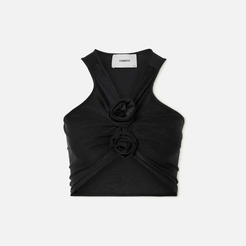 Coperni Flower Top - Black sold by Kith