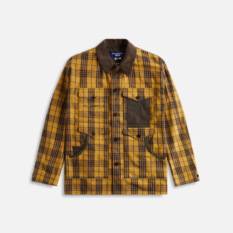 Junya Watanabe MAN Cotton Corduroy Leather Flannel - Duck sold by Kith