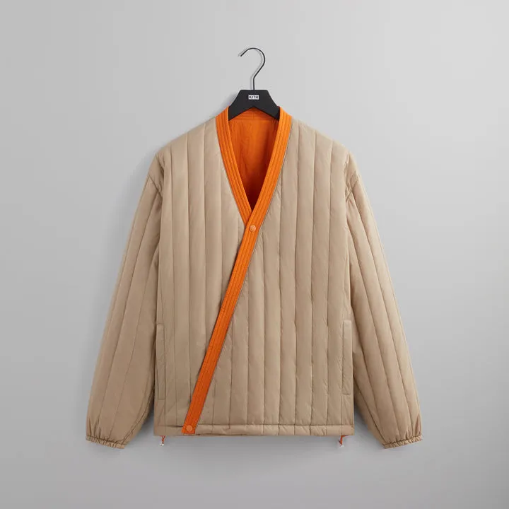 Kith Jerome Reversible Cross Front Puffer Jacket - Flare sold by Kith