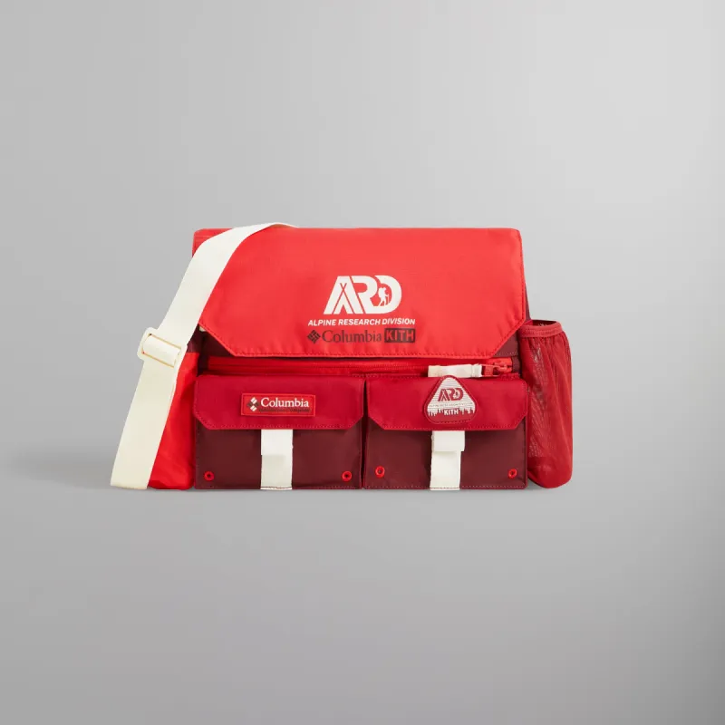Kith for Columbia Crossbody - Bright Red sold by Kith