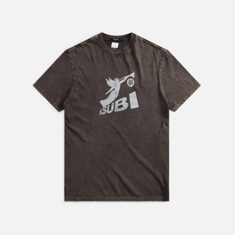 Ksubi Angels Biggie Tee - Faded Black sold by Kith