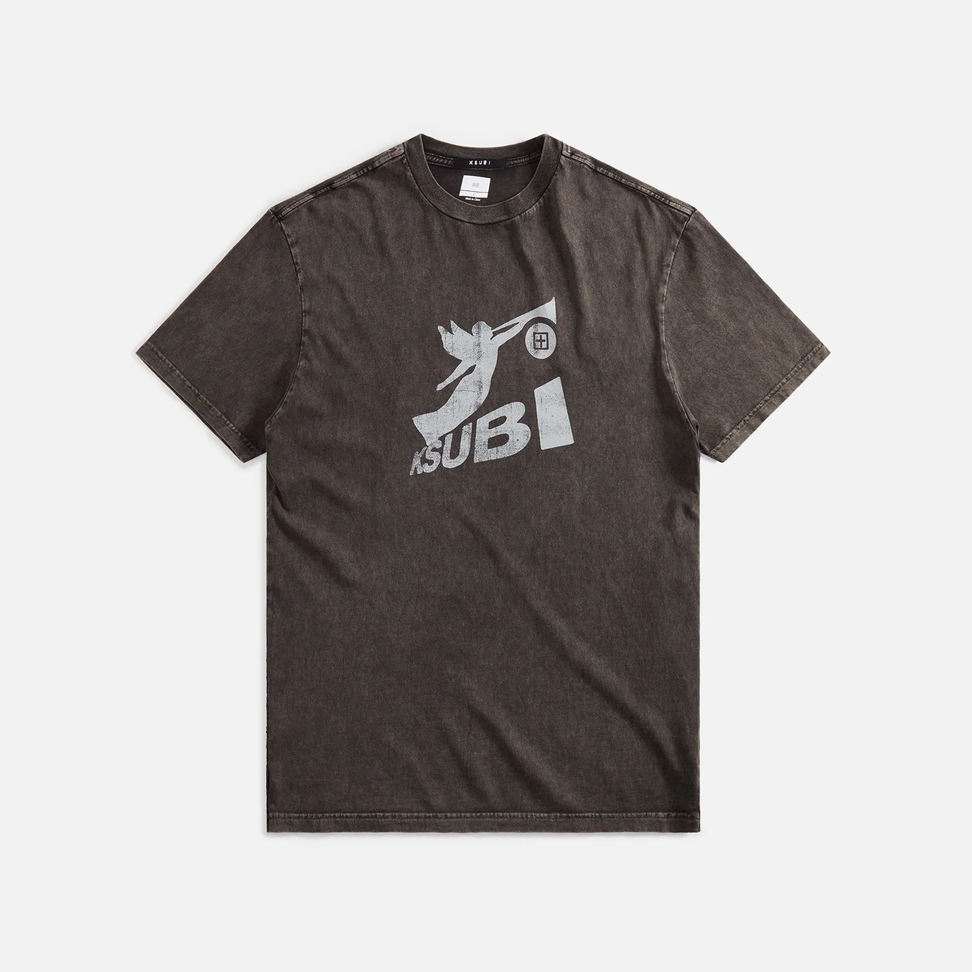 Ksubi Angels Biggie Tee - Faded Black sold by Kith