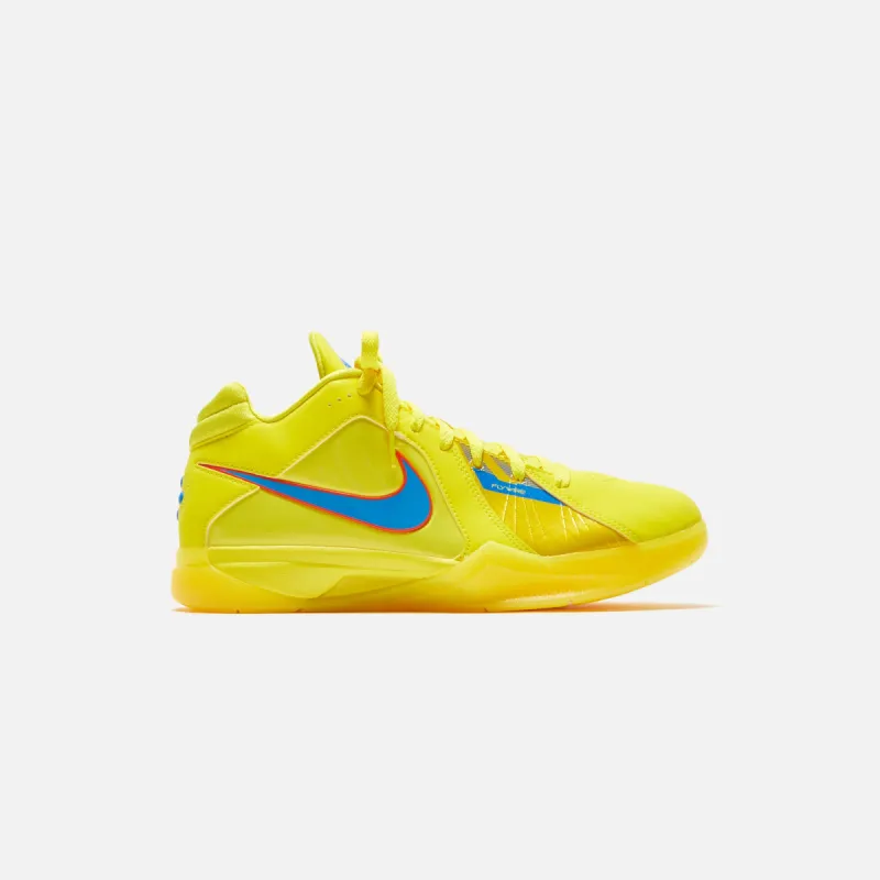 Nike Zoom KD III - Vibrant Yellow / Photo Blue / Team Orange sold by Kith