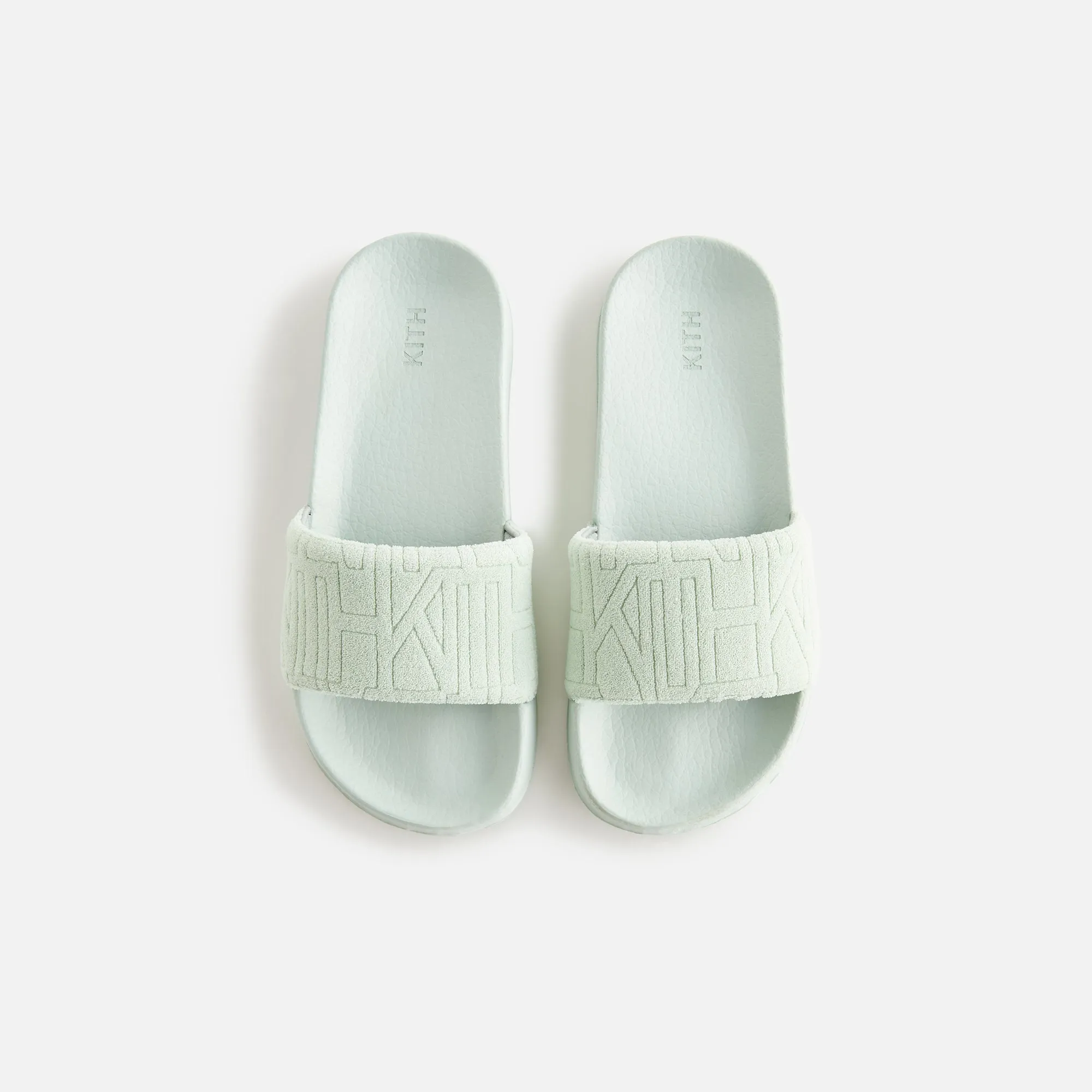 Kith Women Monogram Towel Slides - Mosser sold by Kith