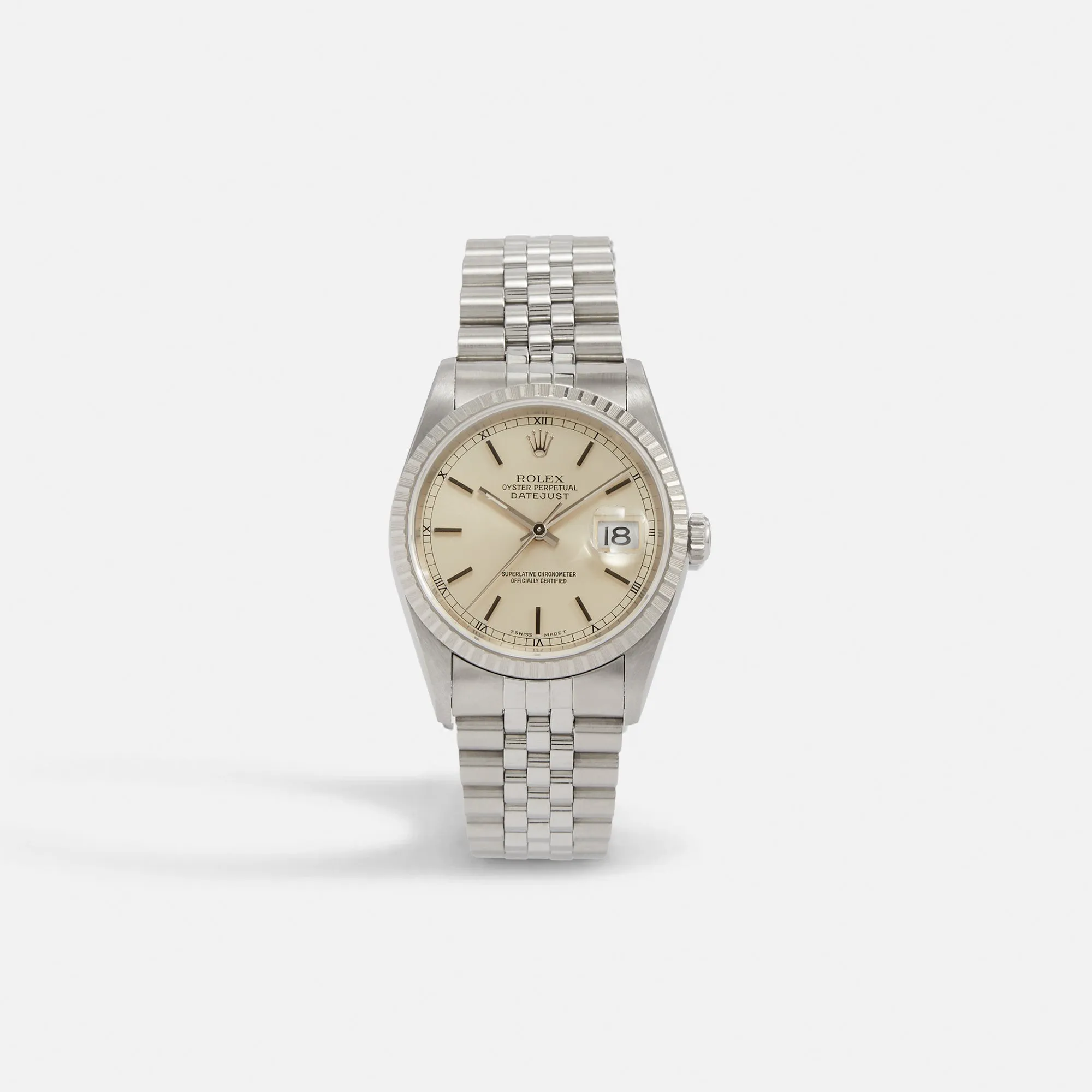 Wind Vintage Rolex Datejust Reference 16220 - Unpolished sold by Kith