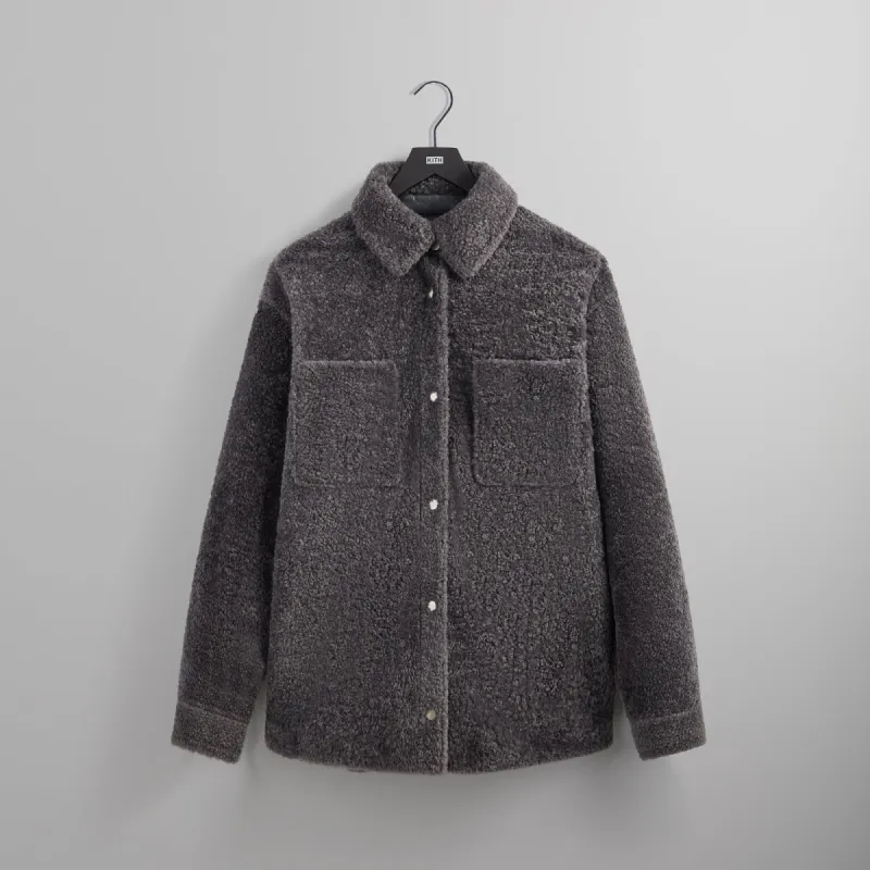 Kith Shearling Apollo Shirt Jacket - Idea sold by Kith
