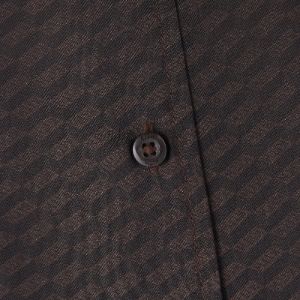 Kith Monogram Silk Thompson Camp Collar Shirt - Kindling sold by Kith