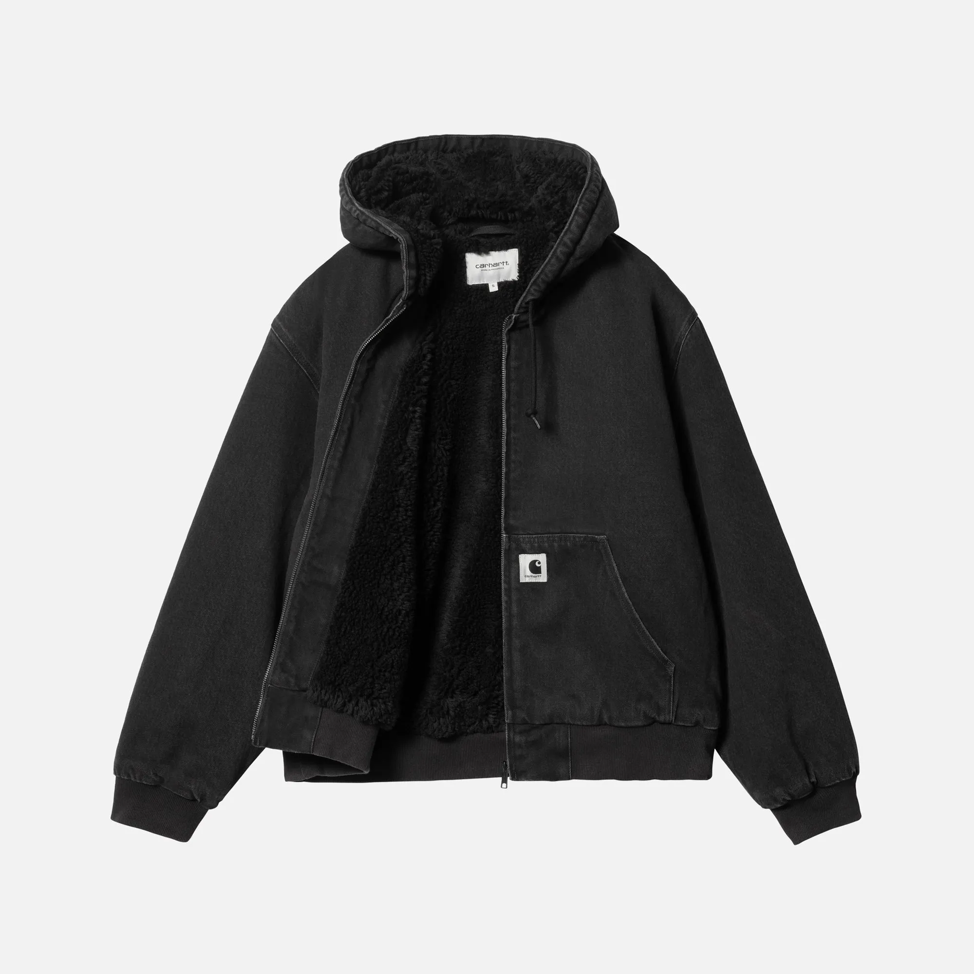 Carhartt WIP WMNS OG Active Jacket - Stone Washed Black sold by Kith product image thumbnail 2