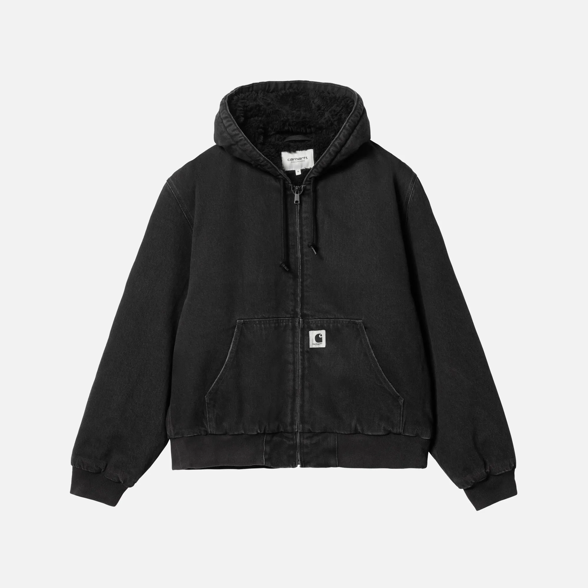 Carhartt WIP WMNS OG Active Jacket - Stone Washed Black sold by Kith