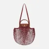 Longchamp Le Pliage Filet Knit Bag - Mahogany sold by Kith