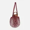 Longchamp Le Pliage Filet Knit Bag - Mahogany sold by Kith