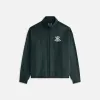 Kith Women Wrenley Satin Crest Track Jacket - Stadium sold by Kith
