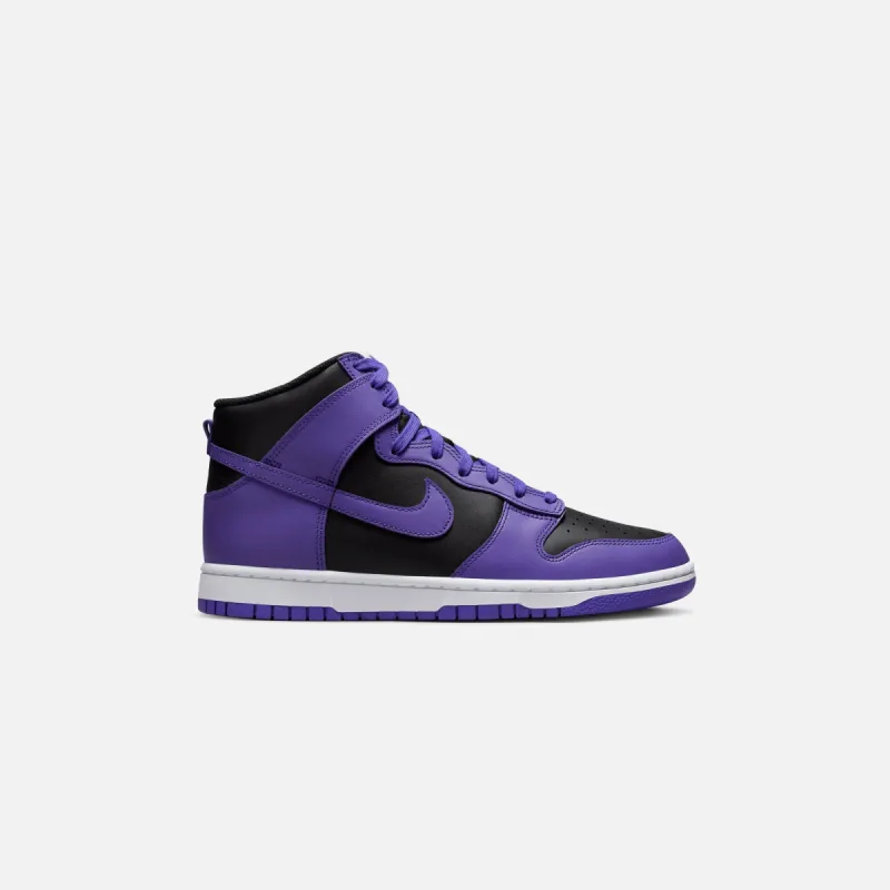 Nike Dunk Hi Retro - Psychic Purple / Black sold by Kith