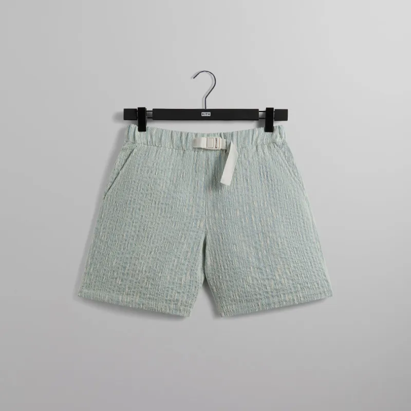 Kith Chain-Stitched Combo Glen Short - Black | Parallel