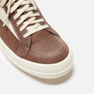 Rick Owens Vintage Sneakers - Brown / Milk / Milk sold by Kith