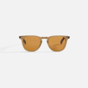 Garrett Leight Brooks x Sun - Matte Olio / Pure Coffee sold by Kith