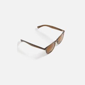 Garrett Leight Brooks x Sun - Matte Olio / Pure Coffee sold by Kith