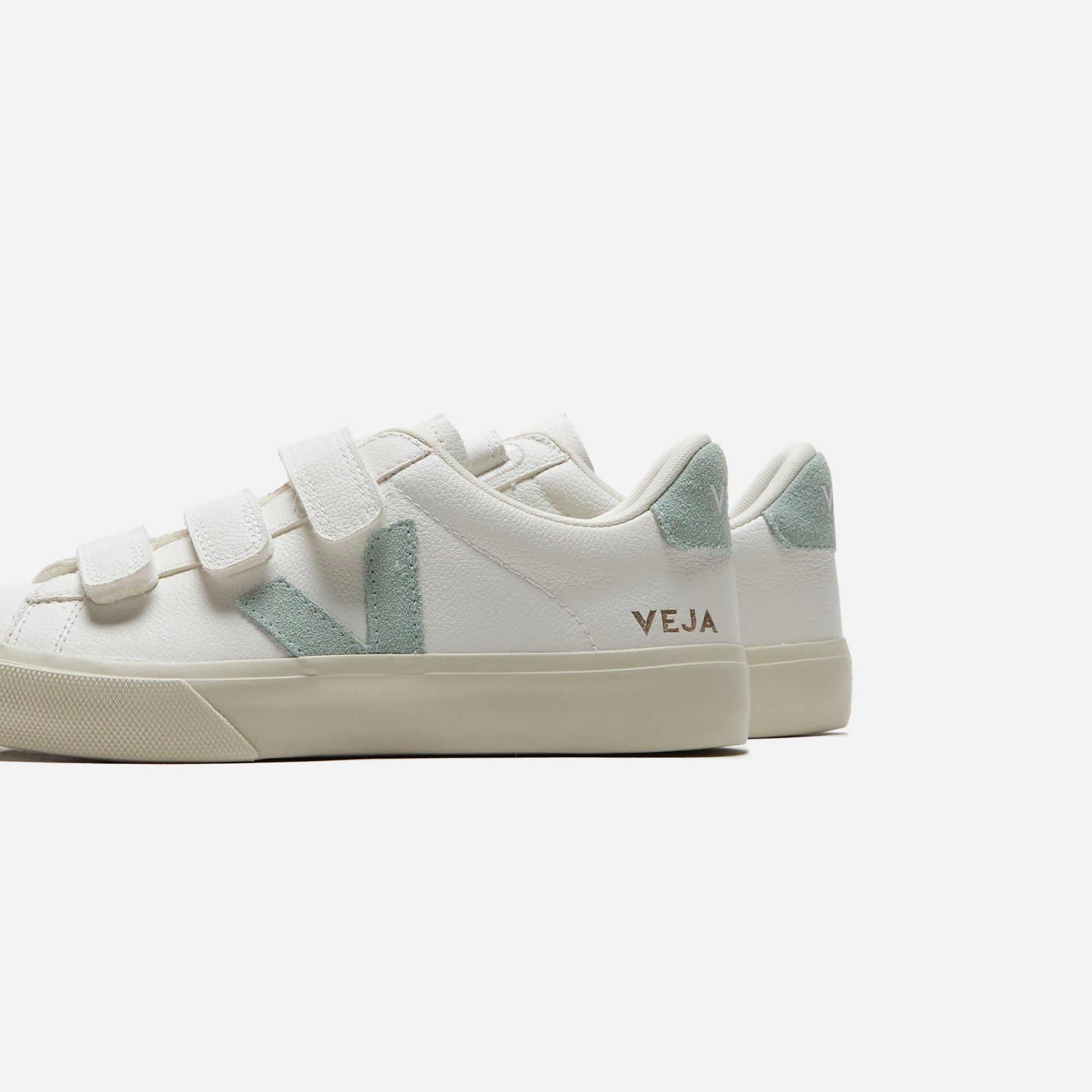 Veja Recife Chromefree Leather - White / Matcha sold by Kith product image thumbnail 3