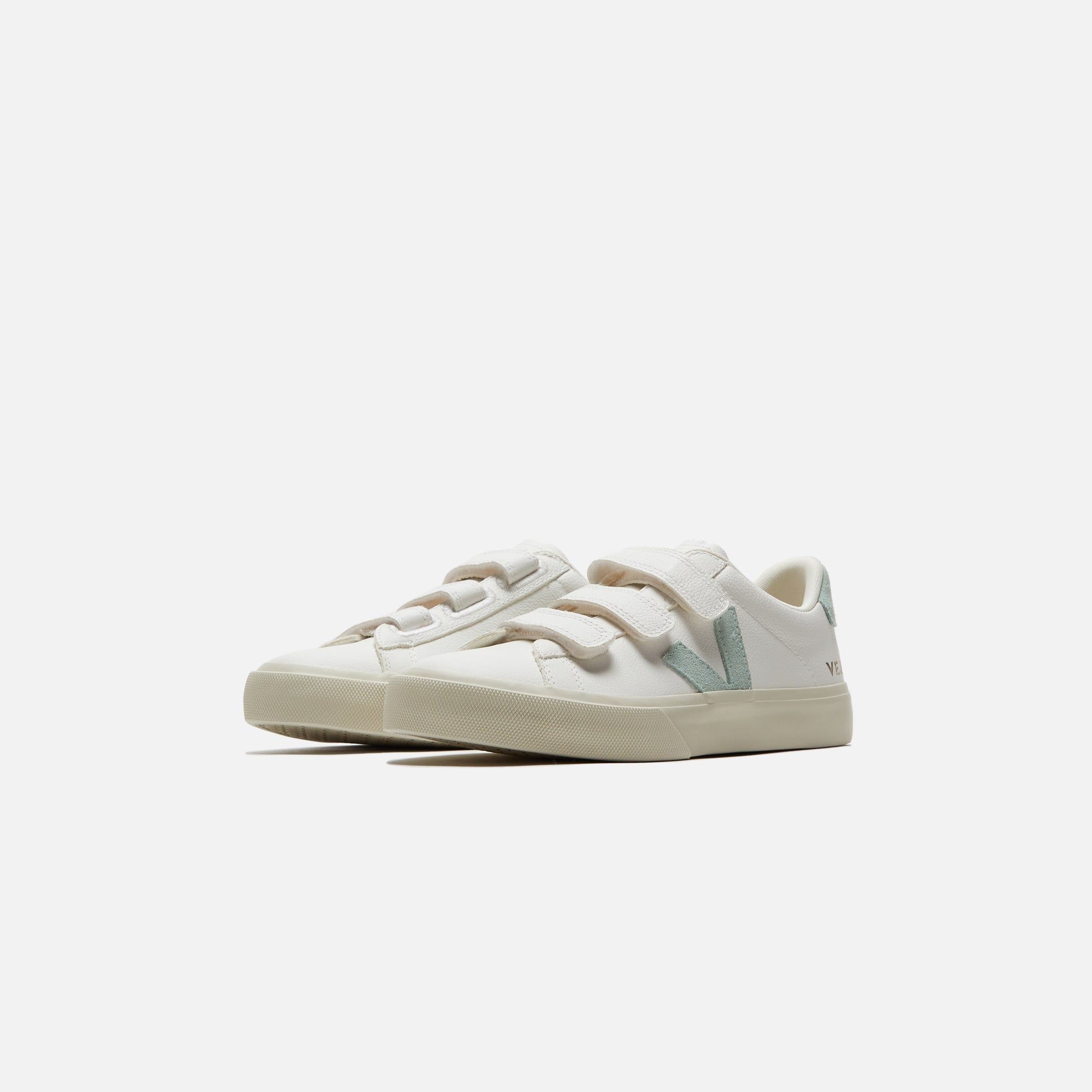 Veja Recife Chromefree Leather - White / Matcha sold by Kith product image thumbnail 2