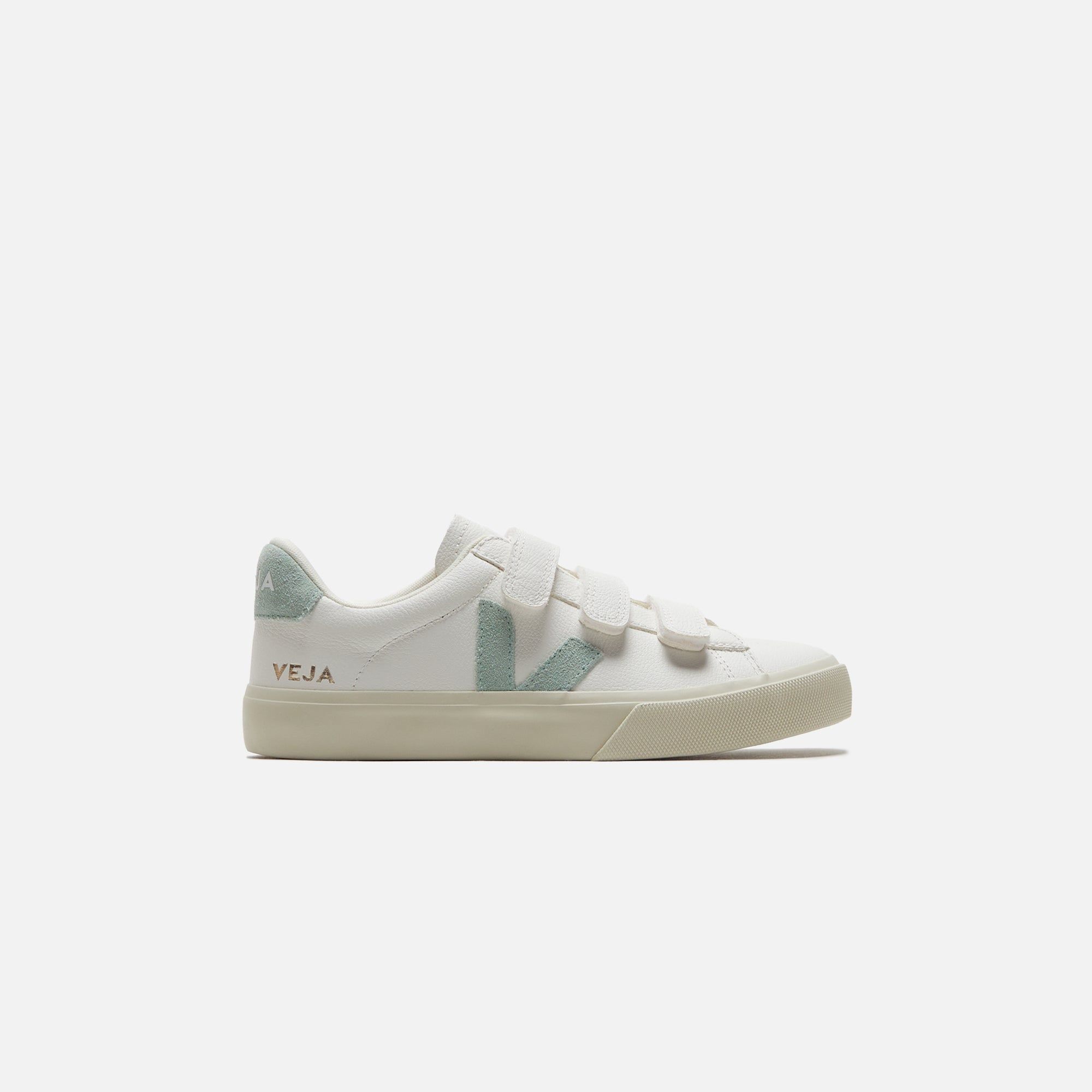 Veja Recife Chromefree Leather - White / Matcha sold by Kith