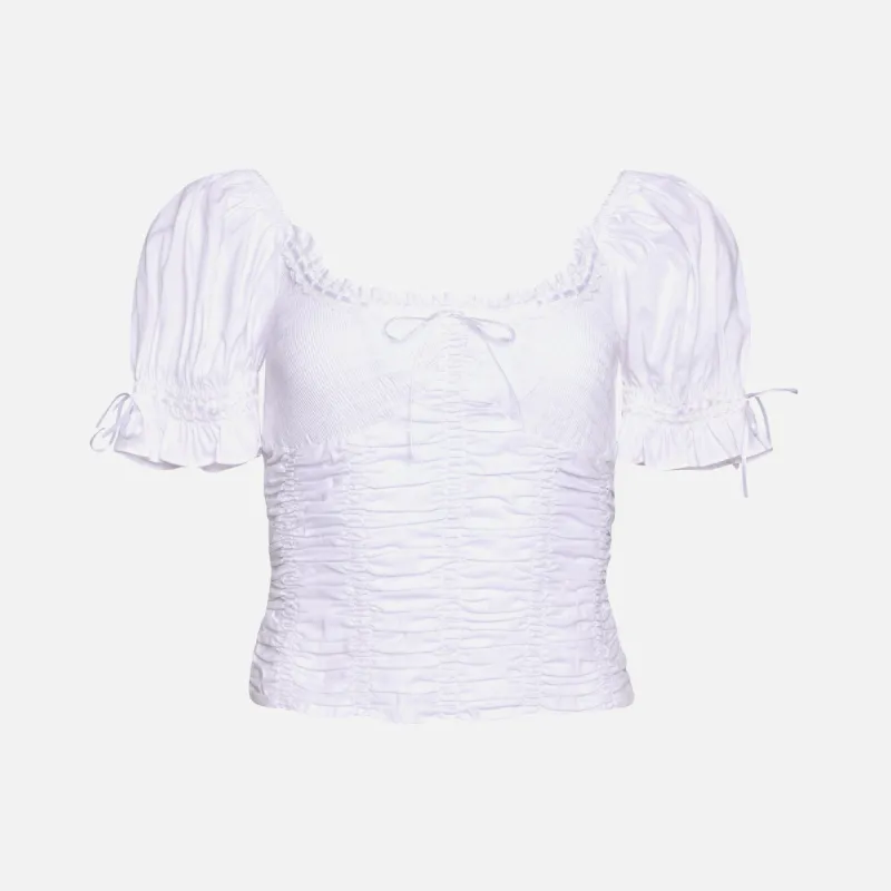GUIZIO Fontana Top - White sold by Kith